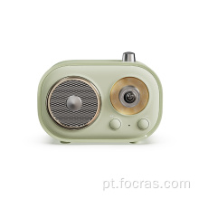 Alto-falantes Bluetooth Vintage portáteis com som potente